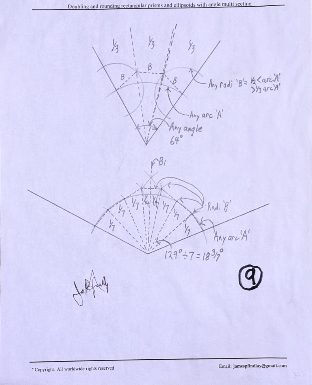 Findlay Theory of Everything - The Geometry